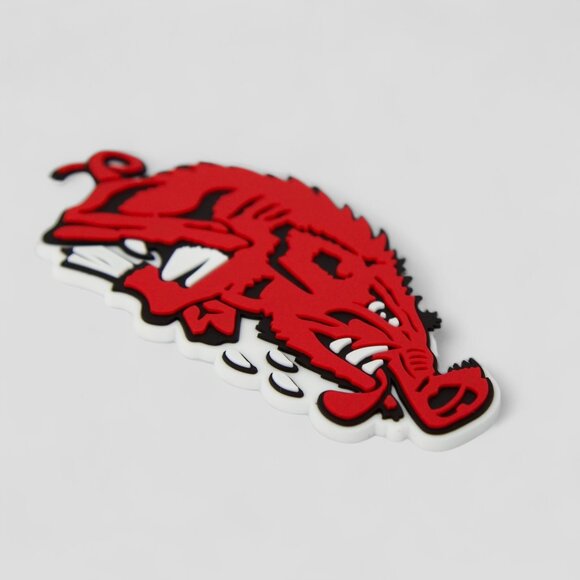 Arkansas Razorbacks Slobbering Hog 3D Snapback Seven-Panel Trucker Hat - Picture 3 of 3